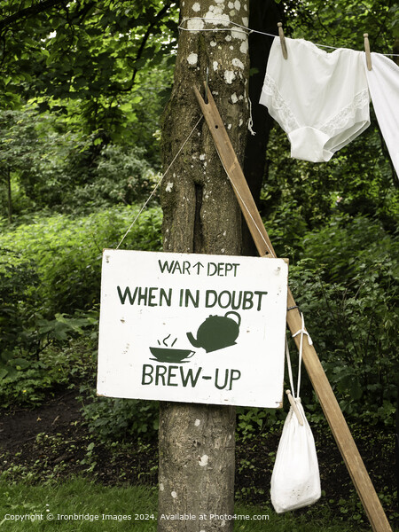 When in doubt Picture Board by Ironbridge Images