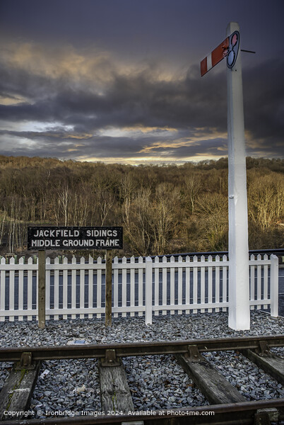 Jackfield sidings Picture Board by Ironbridge Images