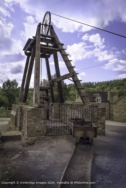 The old mine Picture Board by Ironbridge Images
