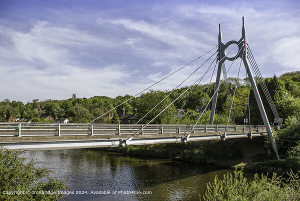 Jackfield Bridge  Picture Board by Ironbridge Images