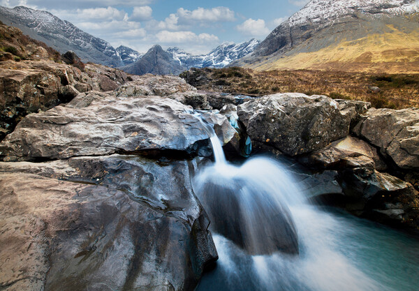The Fairy Pools, Isle of Skye Picture Board by Karl Oparka