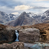 Buy canvas prints of The Fairy Pools, Isle of skye by Karl Oparka