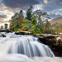 Buy canvas prints of Falls of Dochart, Scotland by Karl Oparka