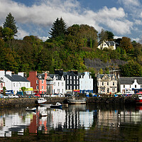 Buy canvas prints of Tobermory Bay by Karl Oparka