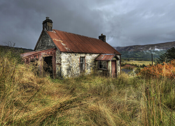 Old Ruin, Garve, Scotland Picture Board by Karl Oparka