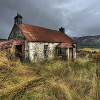 Buy canvas prints of Old Ruin, Garve, Scotland by Karl Oparka
