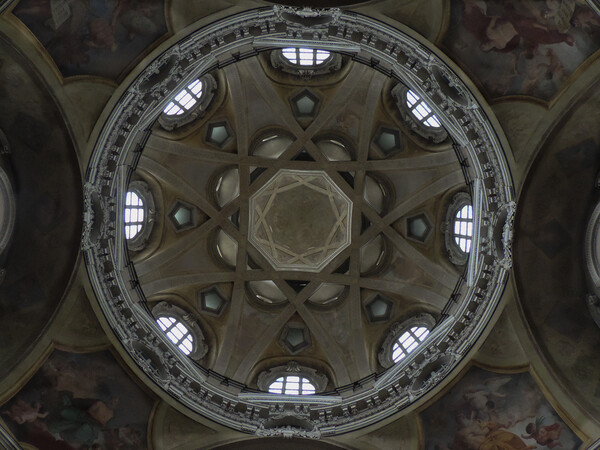 St Lawrence Church Dome Turin Italy Picture Board by Mark Borg