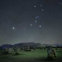Buy canvas prints of Castlerigg Glow by Ian Brown