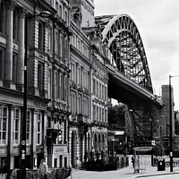 Dramatic Black and White Cityscape