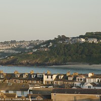 Buy canvas prints of St Ives Town by Flynn Bilton