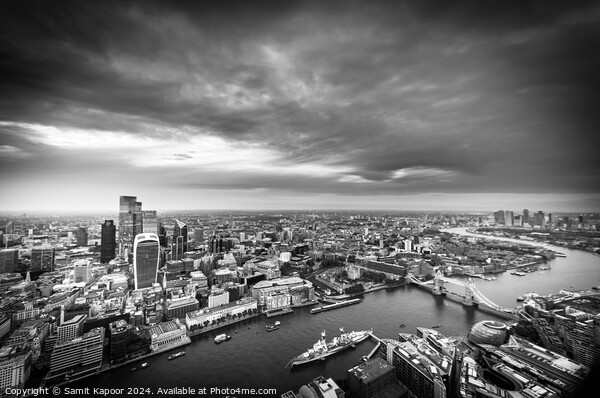 View from the Shard Picture Board by Samit Kapoor
