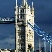 Buy canvas prints of Tower Bridge in January by val butcher