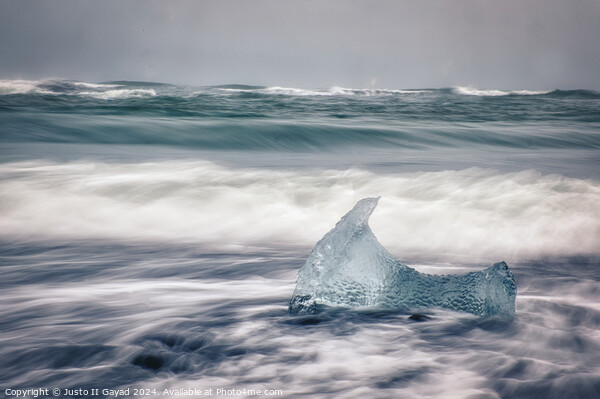 Diamond beach Iceland Picture Board by Justo II Gayad