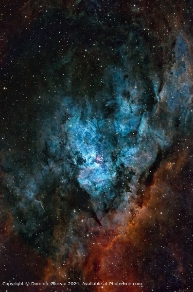 Ethereal Nebula Universe Picture Board by Dominic Gareau