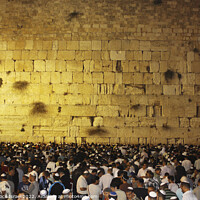 Buy canvas prints of Jerusalem, Wailing Wall by PhotoStock Israel
