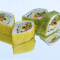 Buy canvas prints of Inside out Sushi by PhotoStock Israel