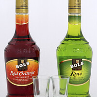 Buy canvas prints of Two bottles of Bols liquor by PhotoStock Israel