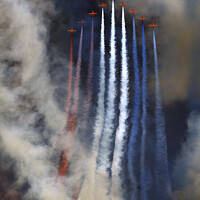 Buy canvas prints of Red Arrows  by PhotoStock Israel