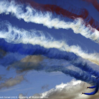 Buy canvas prints of Red Arrows  by PhotoStock Israel