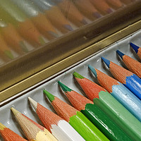 Buy canvas prints of Sharpened pencil crayons by PhotoStock Israel