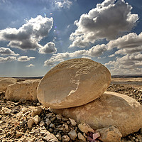 Buy canvas prints of Negev desert Israel by PhotoStock Israel