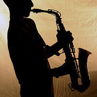Buy canvas prints of Saxophone player by PhotoStock Israel