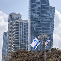 Buy canvas prints of Rothschild Boulevard Tel Aviv by PhotoStock Israel