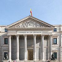 Buy canvas prints of Congress of Deputies. Madrid by PhotoStock Israel