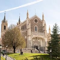 Buy canvas prints of church of San Jeronimo el Real Madrid by PhotoStock Israel