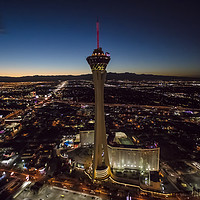 Buy canvas prints of Stratosphere Casino Hotel  by PhotoStock Israel