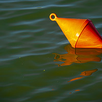 Buy canvas prints of red mooring buoy by PhotoStock Israel