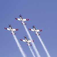 Buy canvas prints of IAF Acrobatic team by PhotoStock Israel