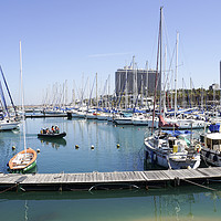Buy canvas prints of The Tel Aviv marina  by PhotoStock Israel