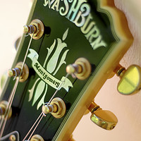 Buy canvas prints of Guitar Abstract close up by PhotoStock Israel