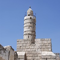 Buy canvas prints of Israel, Jerusalem, old city "Tower of David" by PhotoStock Israel