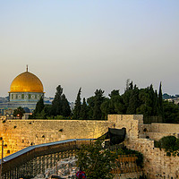 Buy canvas prints of wailing wall, jerusalem by PhotoStock Israel