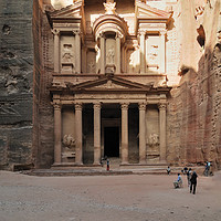 Buy canvas prints of Jordan, Petra the Treasury  by PhotoStock Israel