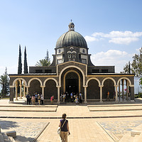 Buy canvas prints of Israel, Galilee, Church of the Beatitudes  by PhotoStock Israel