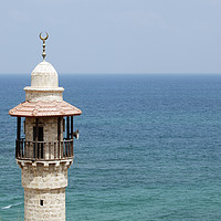 Buy canvas prints of The turret of El Baher mosque by PhotoStock Israel