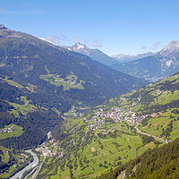 Buy canvas prints of Austria, Tyrol, Kaunertal valley,  by PhotoStock Israel