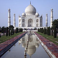 Buy canvas prints of Taj Mahal landmark by PhotoStock Israel