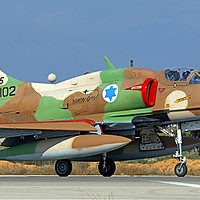 Buy canvas prints of IAF A-4N Skyhawk by PhotoStock Israel