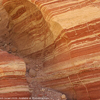 Buy canvas prints of Geology layers in the rock by PhotoStock Israel