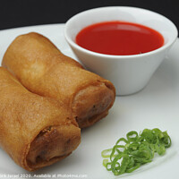 Buy canvas prints of Egg rolls  by PhotoStock Israel