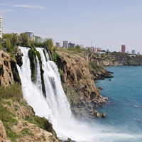 Buy canvas prints of Antalya, Lower duden waterfall by PhotoStock Israel