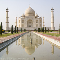 Buy canvas prints of Agra, The Taj Mahal by PhotoStock Israel