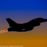 Buy canvas prints of  IAF F-16B Fighter jet by PhotoStock Israel
