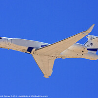 Buy canvas prints of Gulfstream G550 in flight by PhotoStock Israel