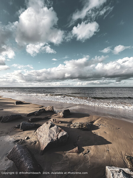 Findhorn Beach Seascape Picture Board by @findhornbeach 