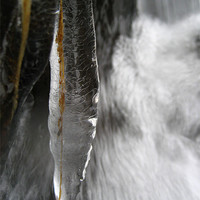 Buy canvas prints of Icicle in Glen Lyon by James Lamont